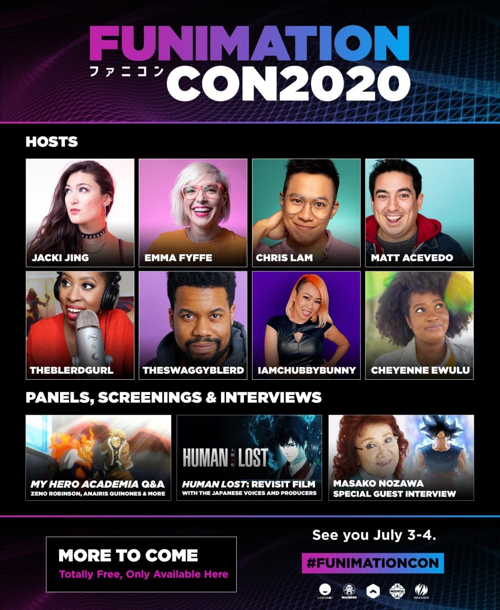 FunimationCon 2020 Voice actors