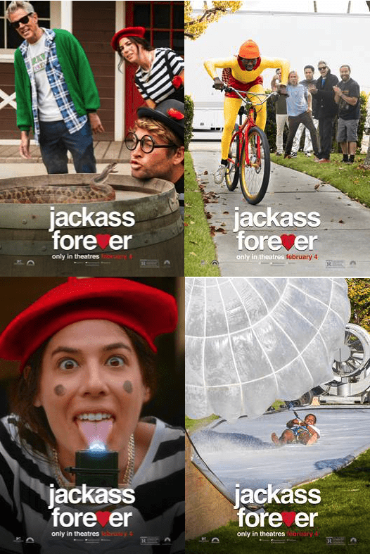 New Jackass Forever Featurette and Posters Introduce the