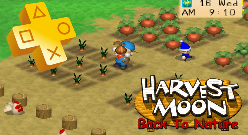 Harvest Moon: Back to Nature is Coming to PS Plus - Cinelinx
