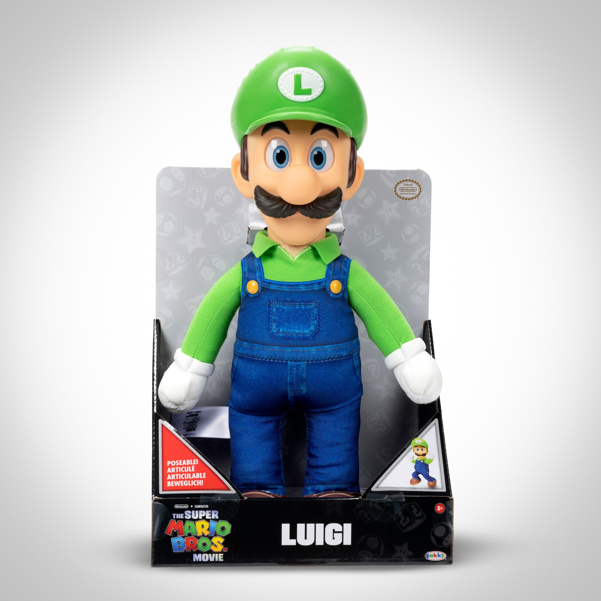 JAKKS The Super Mario Bros Movie Bowser Luigi Toad Princess Peach Complete  Set