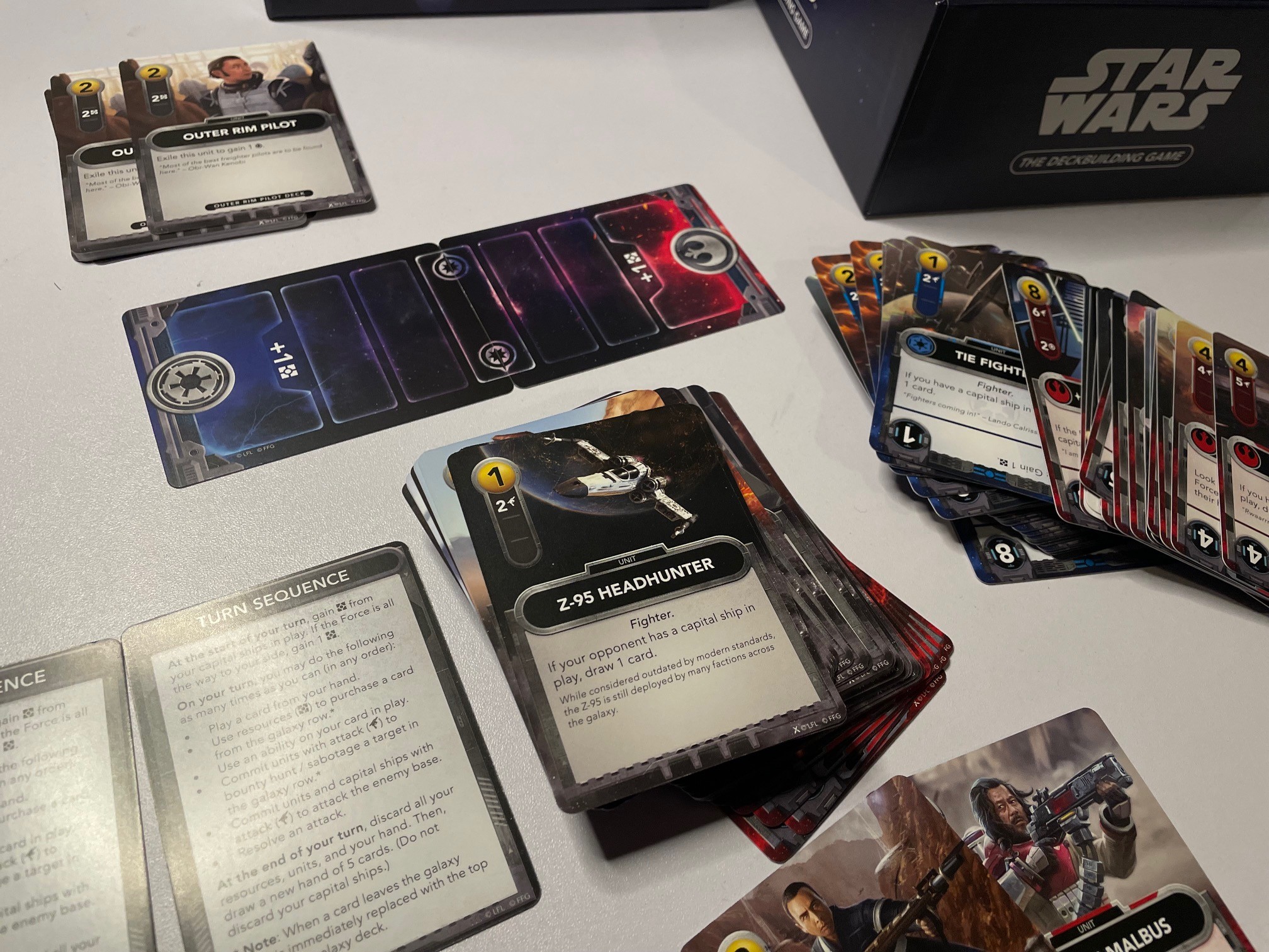Star Wars: The Deckbuilding Game is now available online and at
