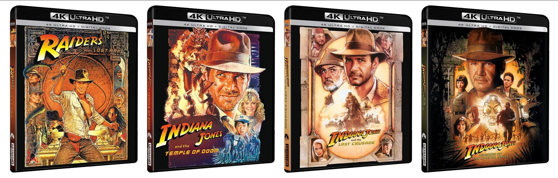 Indiana Jones Films Get Individual 4K UHD Releases This Summer - Cinelinx
