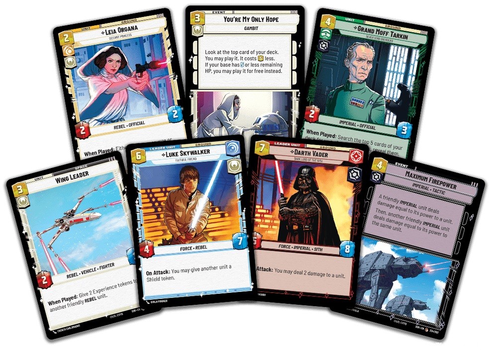 Fantasy Flight Reveals New Details on Star Wars Trading Card
