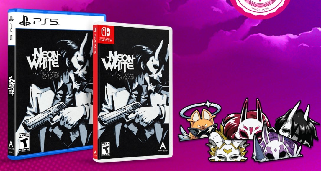 The Neon White physical editions look devilishly cool
