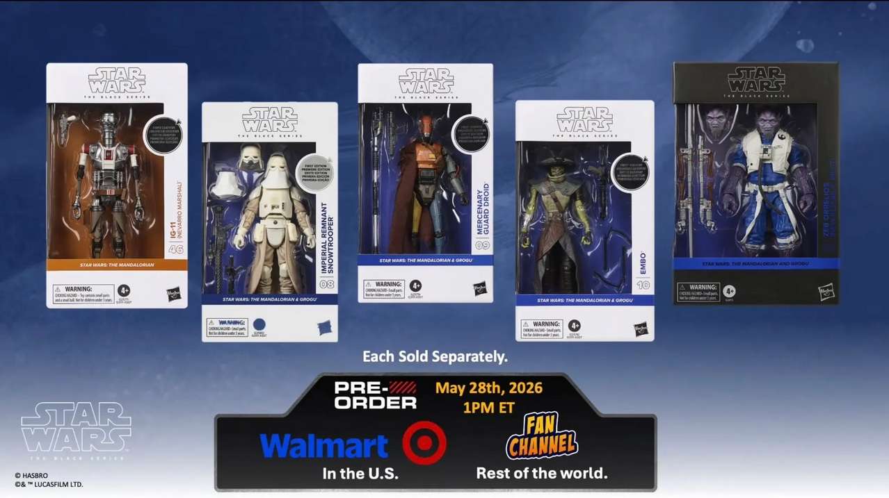 Hasbro Reveals More Mandalorian and Grogu Toys
