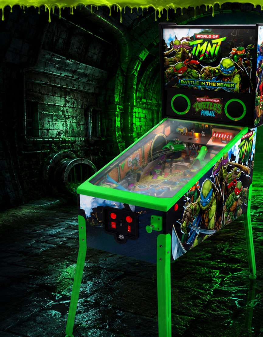 Pre-Sales for New, Home Built, TMNT Pinball Machine