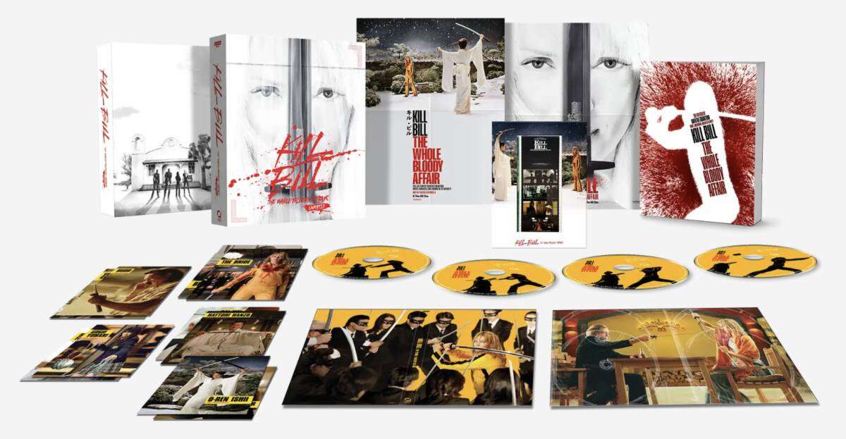 Kill Bill: The Whole Bloody Affair Comes Home on 4K UHD and…VHS?