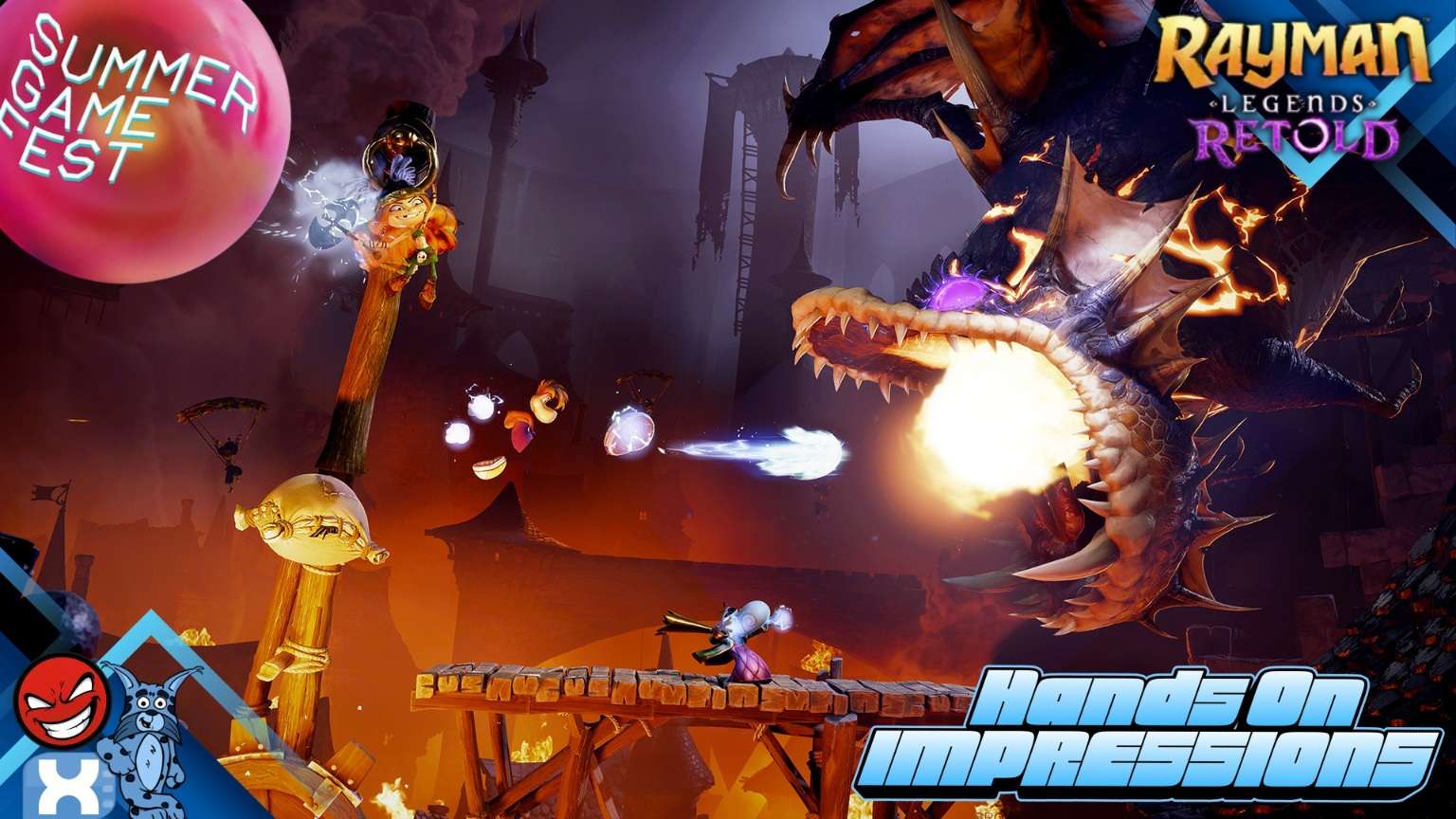 Rayman Legends Retold Brings New Story and Amazing Graphical Presentation!